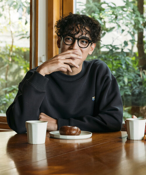 「FREAK'S STORE」 長袖Tシャツ SMALL グレー メンズ_画像3