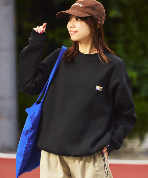 「FREAK'S STORE」 長袖Tシャツ SMALL グレー メンズ_画像8