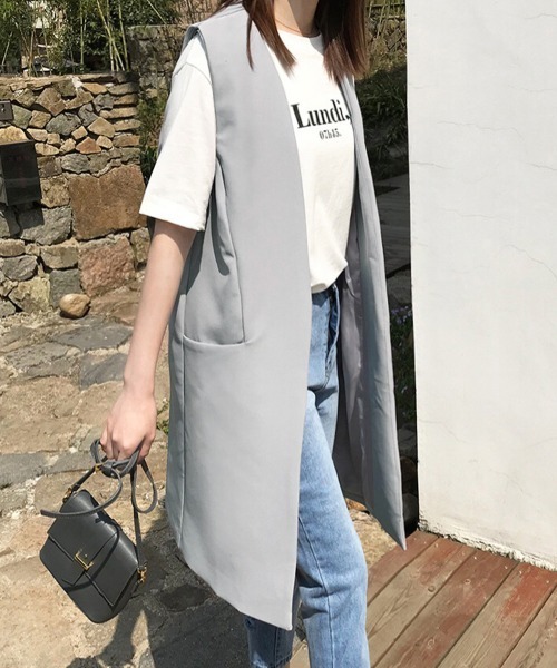 「Miniministore」 ベスト L ブラック レディース_画像6