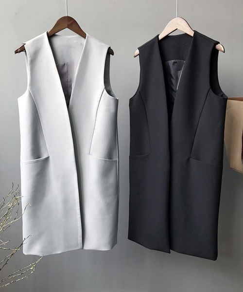 「Miniministore」 ベスト L ブラック レディース_画像8