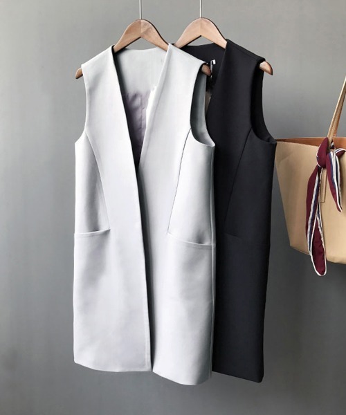 「Miniministore」 ベスト L ブラック レディース_画像9