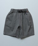 ハーフパンツ ワイドパンツ パンツ 製品染めシ...の詳細画像2