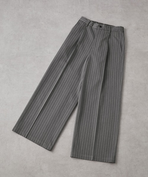 「EMMA CLOTHES」 スラックス M アイボリー メンズ_画像2