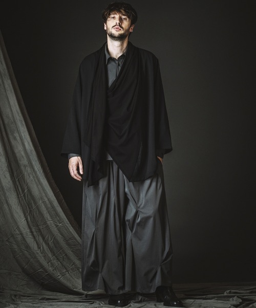 NO ID.（ノーアイディー） ワイドパンツ パンツ 「NO ID.」Random Tuck