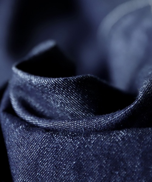 「antiqua」 長袖シャツ FREE インディゴブルー レディース_画像7