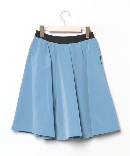 「Kaon」 フレアスカート MEDIUM ブルー レディース_画像2