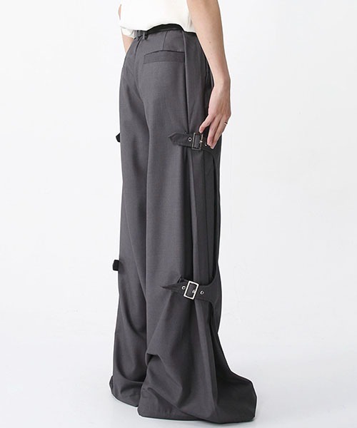 「WESTBOY」 スラックス X-LARGE グレー メンズ_画像9