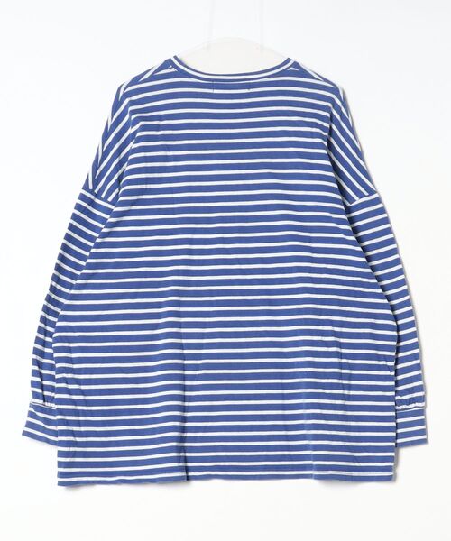 「wee9s」 長袖カットソー FREE ブルー レディース_画像2