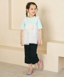 tシャツ お花・ハートモチーフシアートップス ...の詳細画像3