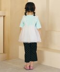 tシャツ お花・ハートモチーフシアートップス ...の詳細画像5