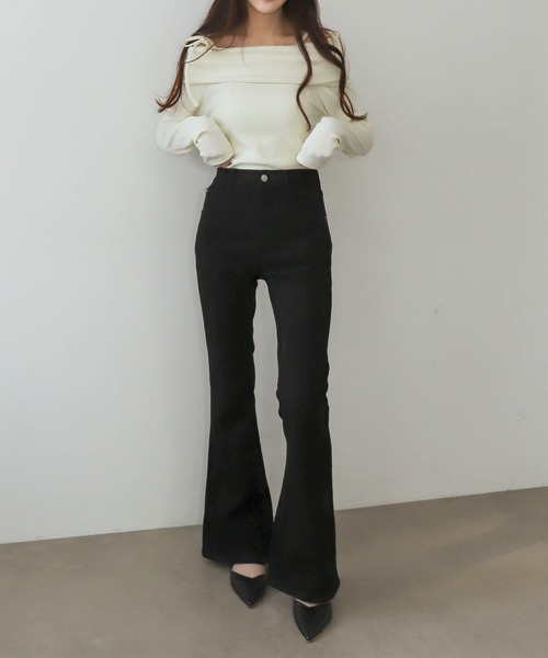 「WEGO」 デニムパンツ SMALL インディゴブルー レディース_画像2