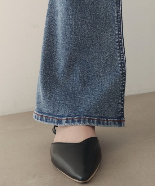 「WEGO」 デニムパンツ SMALL インディゴブルー レディース_画像6