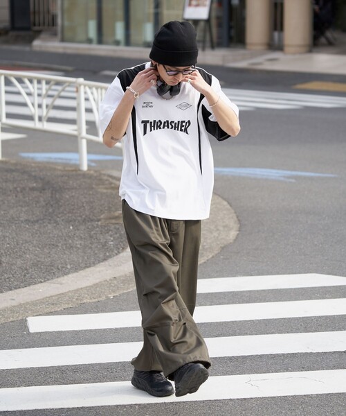 「THRASHER」 半袖Tシャツ MEDIUM ブラック メンズ_画像9