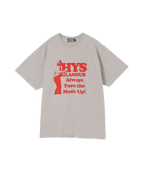 Hysteric Glamour 半袖Tシャツ 美品 ヒステリックグラマー 半袖Tシャツ メンズ SIZE XL HYSTERIC