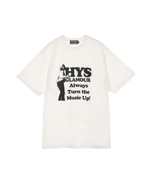 Hysteric Glamour ヒステリックグラマー　モノクロ　Tシャツ HYSTERIC GLAMOUR（ヒステリックグラマー） tシャツ SUPER KINKY