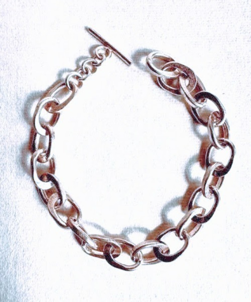 ブレスレット 「Lapis note」Silver925ハンドメイドチェーンブレスレット レディース メンズ