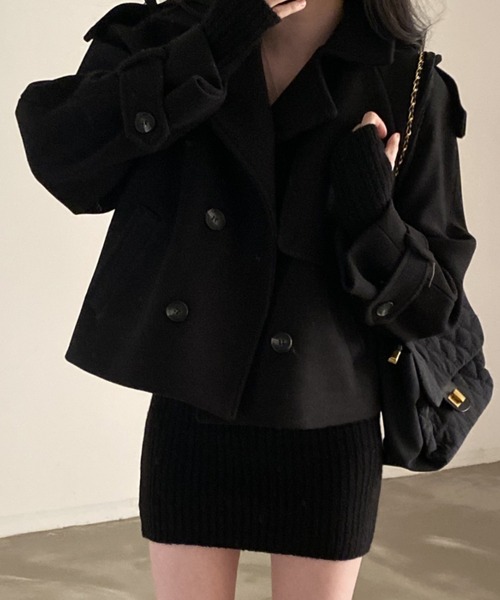 「FREE STYLISTS」 「YUGA」トレンチコート FREE ベージュ レディース_画像9