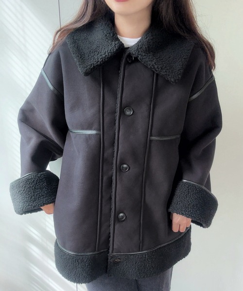 「LAUIR」 ジャケット LARGE ブラウン レディース_画像7