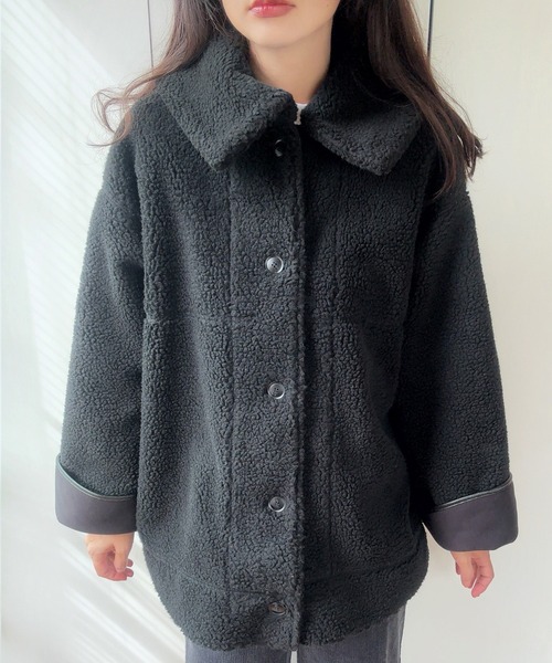 「LAUIR」 ジャケット LARGE ブラウン レディース_画像9
