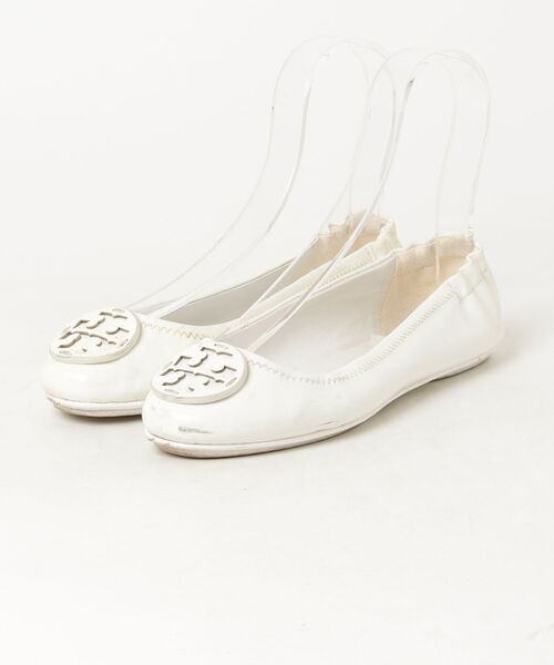 75%OFF！新品！Tory Burch トリーバーチ バレエシューズ 23cm TORY BURCH（トリーバーチ） バレエシューズ 23cm ホワイト レディース