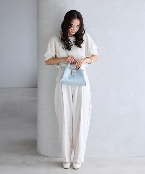 VIS（ビス） ショルダーバッグ バッグ ミニ 「軽量」フロント金具 