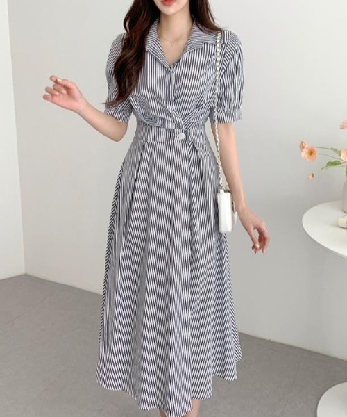 ワンピース 半袖 ワンピース「韓国ファッション」 : ZOZOTOWN Yahoo!店