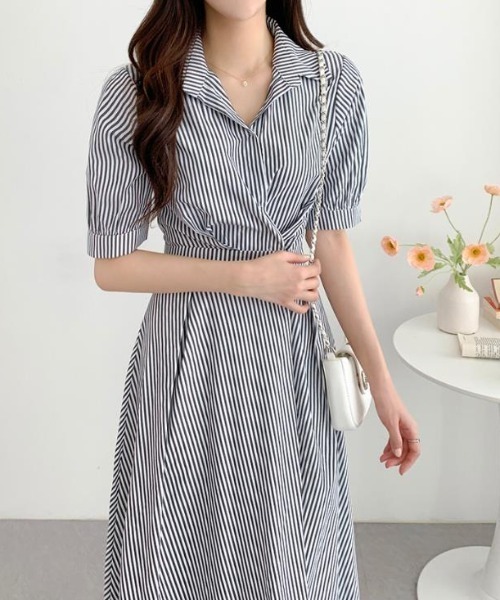 ワンピース 半袖 ワンピース「韓国ファッション」 : ZOZOTOWN Yahoo!店