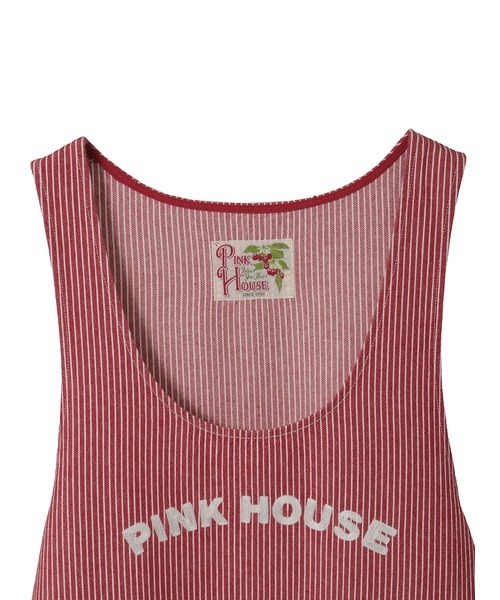 PINK HOUSE（ピンクハウス） ジャンパースカート ネームワッペン