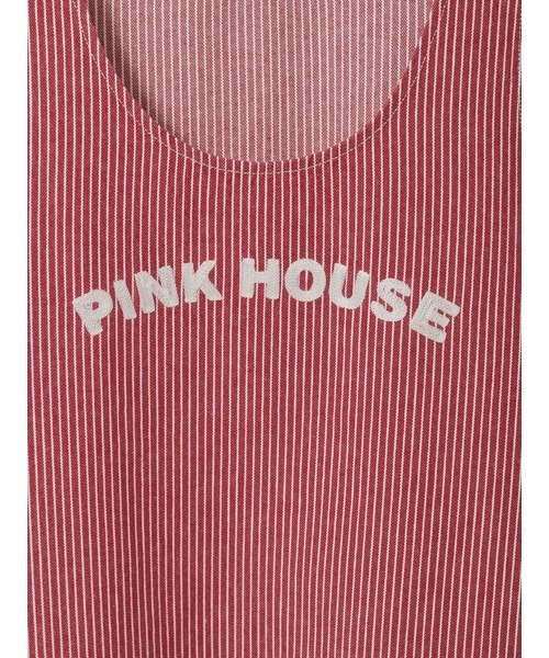 PINK HOUSE（ピンクハウス） ジャンパースカート ネームワッペン