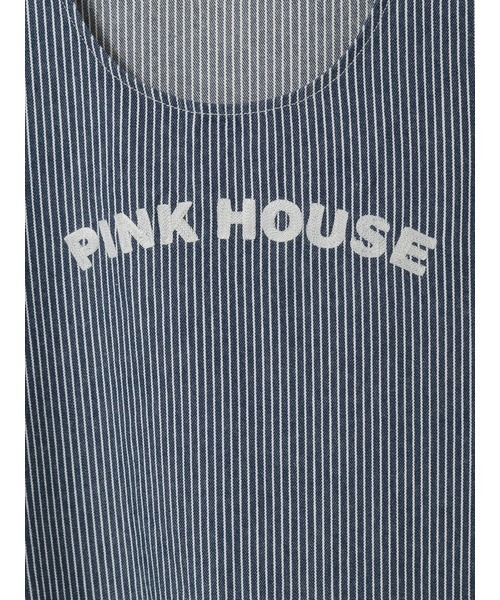 PINK HOUSE（ピンクハウス） ジャンパースカート ネームワッペン