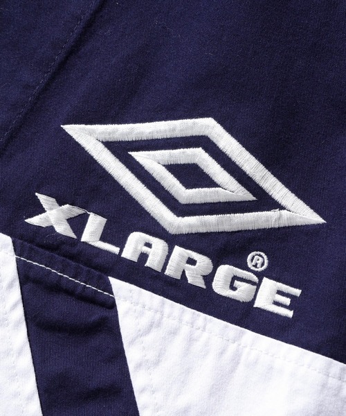 XLARGE（エクストラ ラージ） ブルゾン「UMBROコラボ」 LARGE ネイビー 