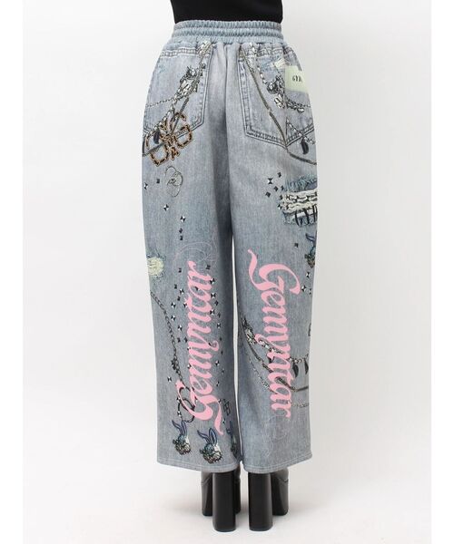 GYDA（ジェイダ） ワイドパンツ パンツ GYDAデニムsublimation