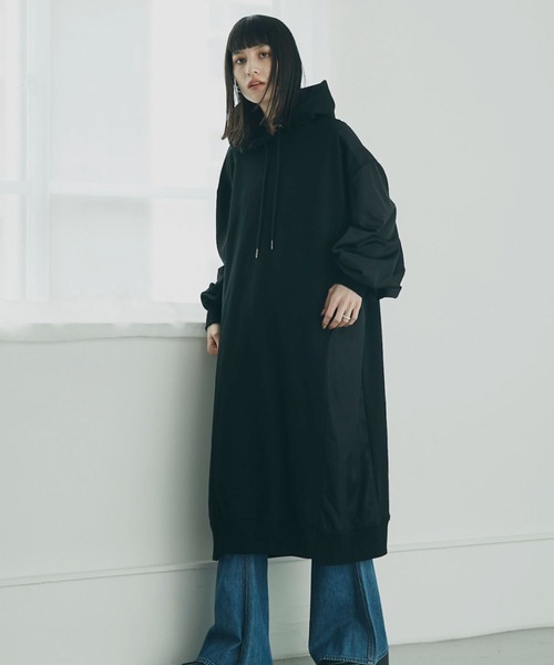「GENE HEAVENS」 長袖ワンピース ONE SIZE ホワイト系その他 レディース_画像4