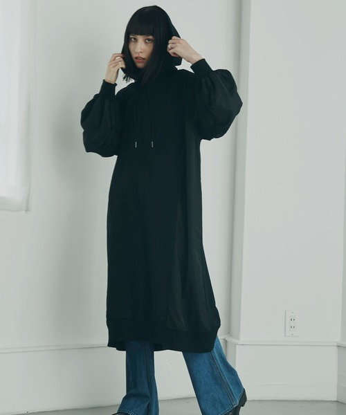 「GENE HEAVENS」 長袖ワンピース ONE SIZE ホワイト系その他 レディース_画像6