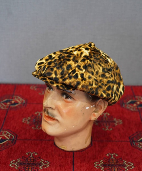 Mr.FATMAN 帽子 キャスケット THREE LOVE CASQUETTE LEOPARD メンズ