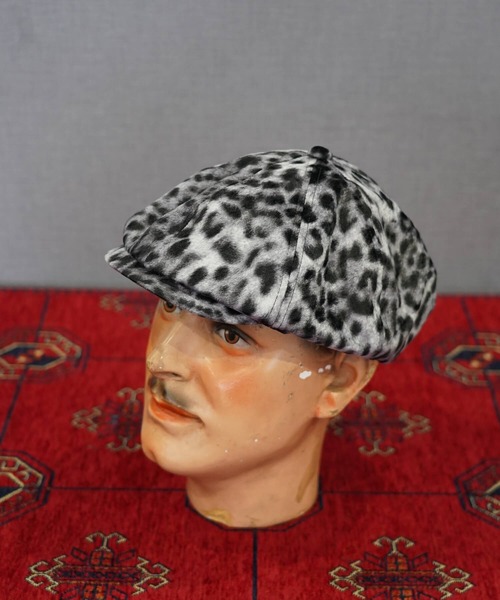 MRFATMAN キャスケット 最終値下げ Mr.FATMAN 帽子 キャスケット THREE LOVE CASQUETTE LEOPARD メンズ