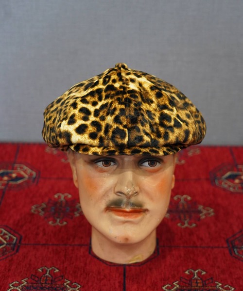 Mr.FATMAN 帽子 キャスケット THREE LOVE CASQUETTE LEOPARD メンズ