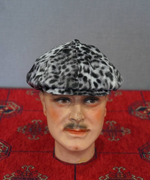 Mr.FATMAN 帽子 キャスケット THREE LOVE CASQUETTE LEOPARD メンズ