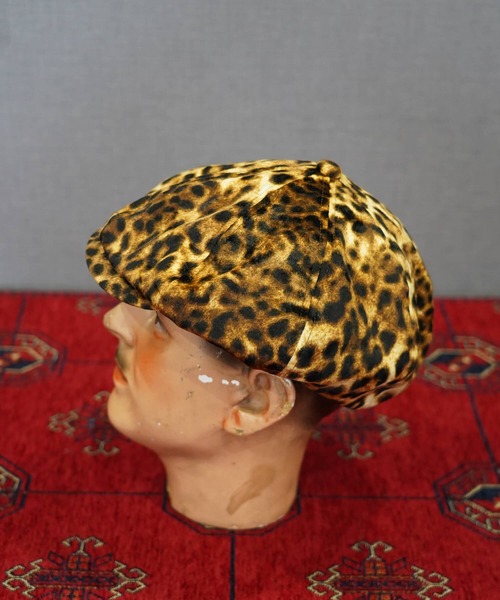 Mr.FATMAN 帽子 キャスケット THREE LOVE CASQUETTE LEOPARD メンズ