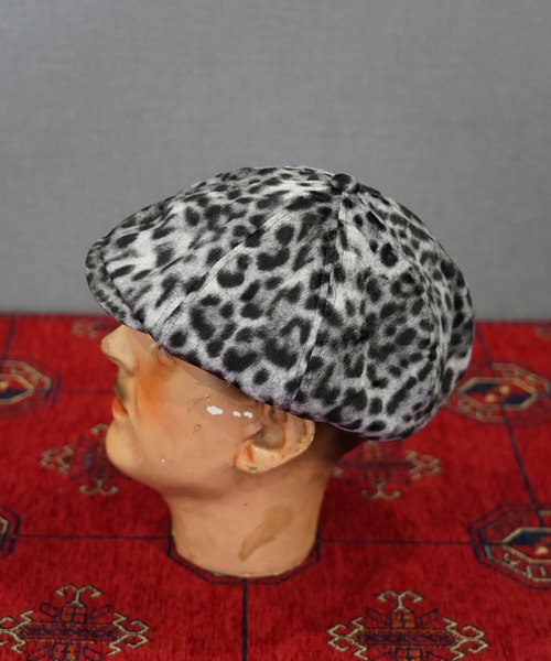 Mr.FATMAN 帽子 キャスケット THREE LOVE CASQUETTE LEOPARD メンズ