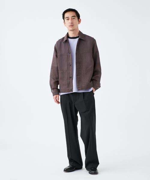 EDIFICE（エディフィス） コート ジャケット LENO メッシュトラッカー
