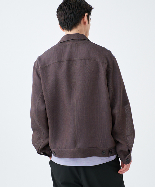 EDIFICE（エディフィス） コート ジャケット LENO メッシュトラッカー