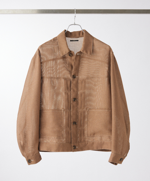 EDIFICE（エディフィス） コート ジャケット LENO メッシュトラッカー