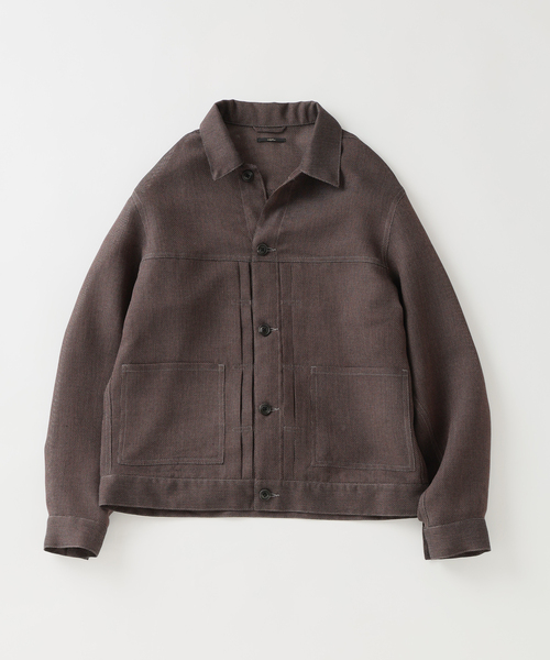 EDIFICE（エディフィス） コート ジャケット LENO メッシュトラッカー