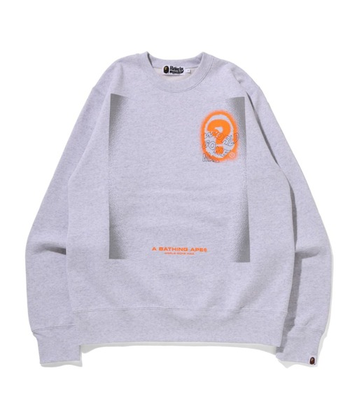 A BATHING APE（アベイシングエイプ） スウェットカットソー LARGE
