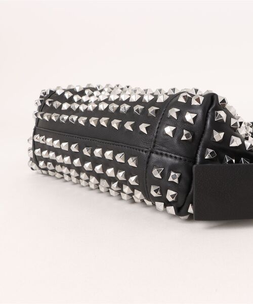 「ALLSAINTS」 トートバッグ ONE SIZE ブラック レディース_画像3