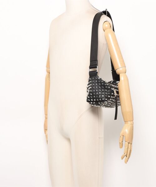 「ALLSAINTS」 トートバッグ ONE SIZE ブラック レディース_画像5