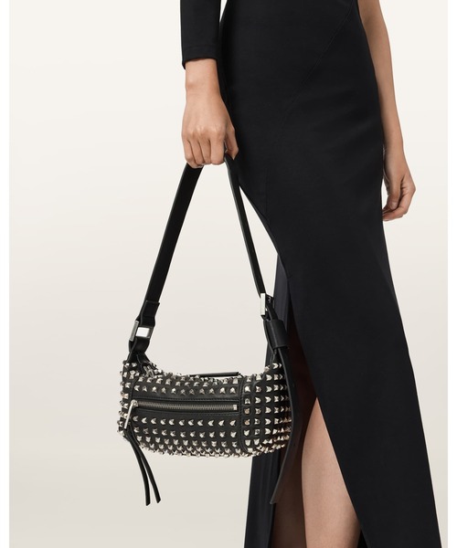 「ALLSAINTS」 トートバッグ ONE SIZE ブラック レディース_画像7