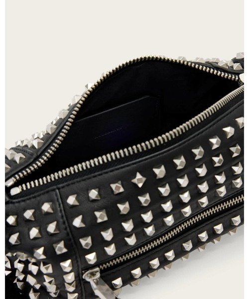 「ALLSAINTS」 トートバッグ ONE SIZE ブラック レディース_画像8