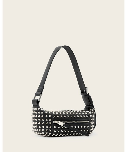 「ALLSAINTS」 トートバッグ ONE SIZE ブラック レディース_画像9